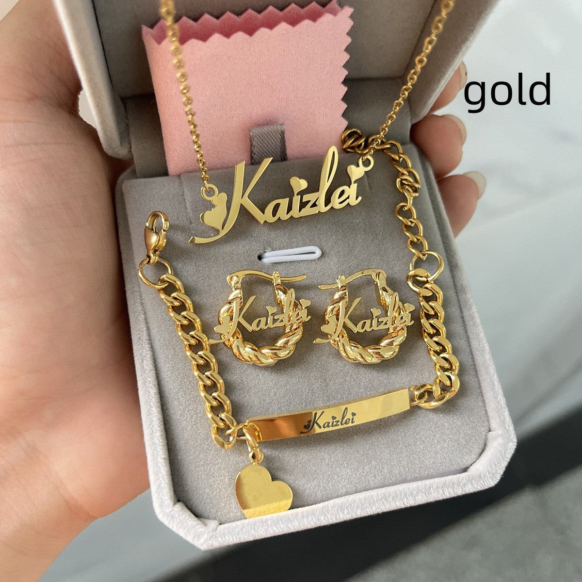 "Lil' Luxe Alphabet Set โ Jewelry for Tiny Trendsetters"