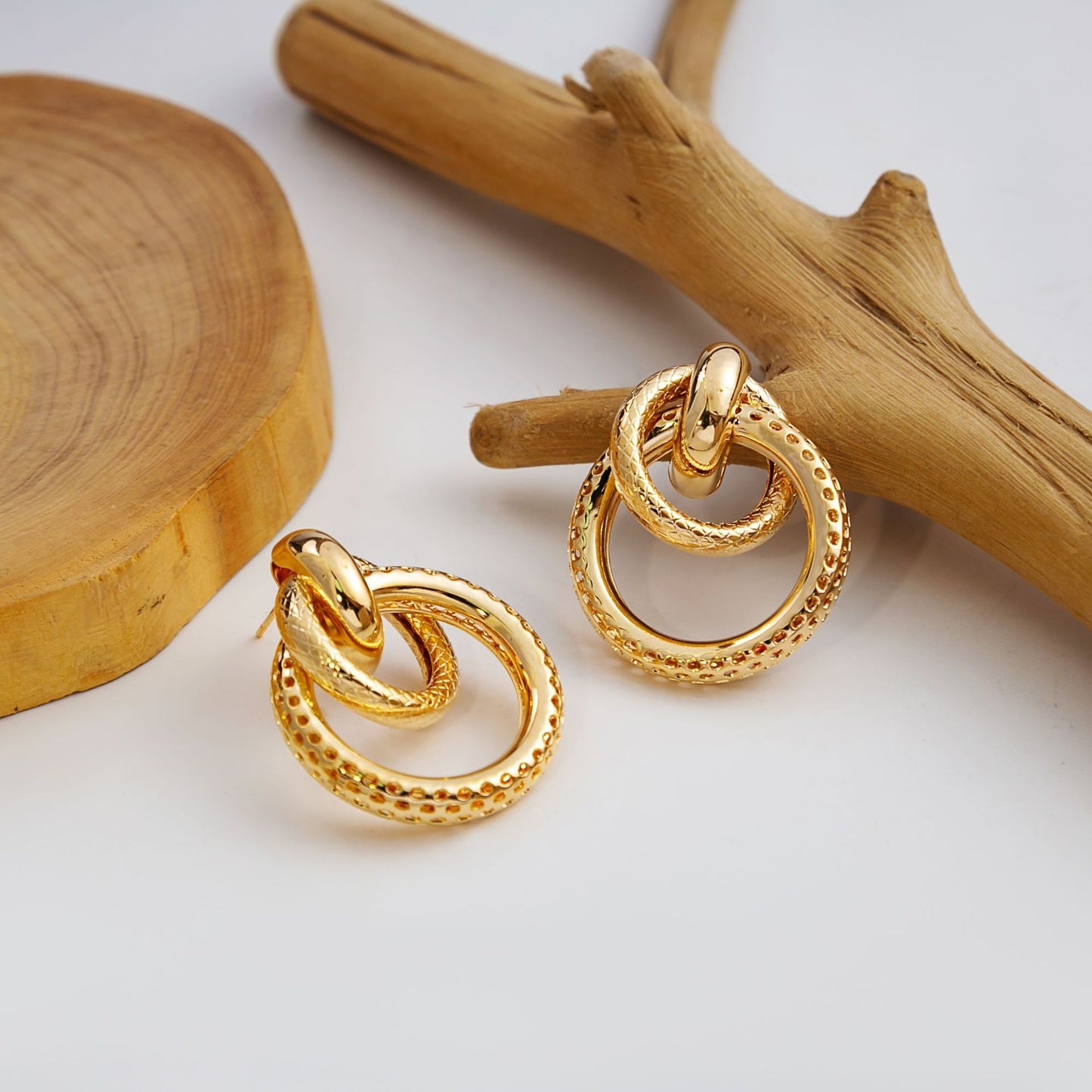 "GleamCore β Glazed Geometry Stud Set"