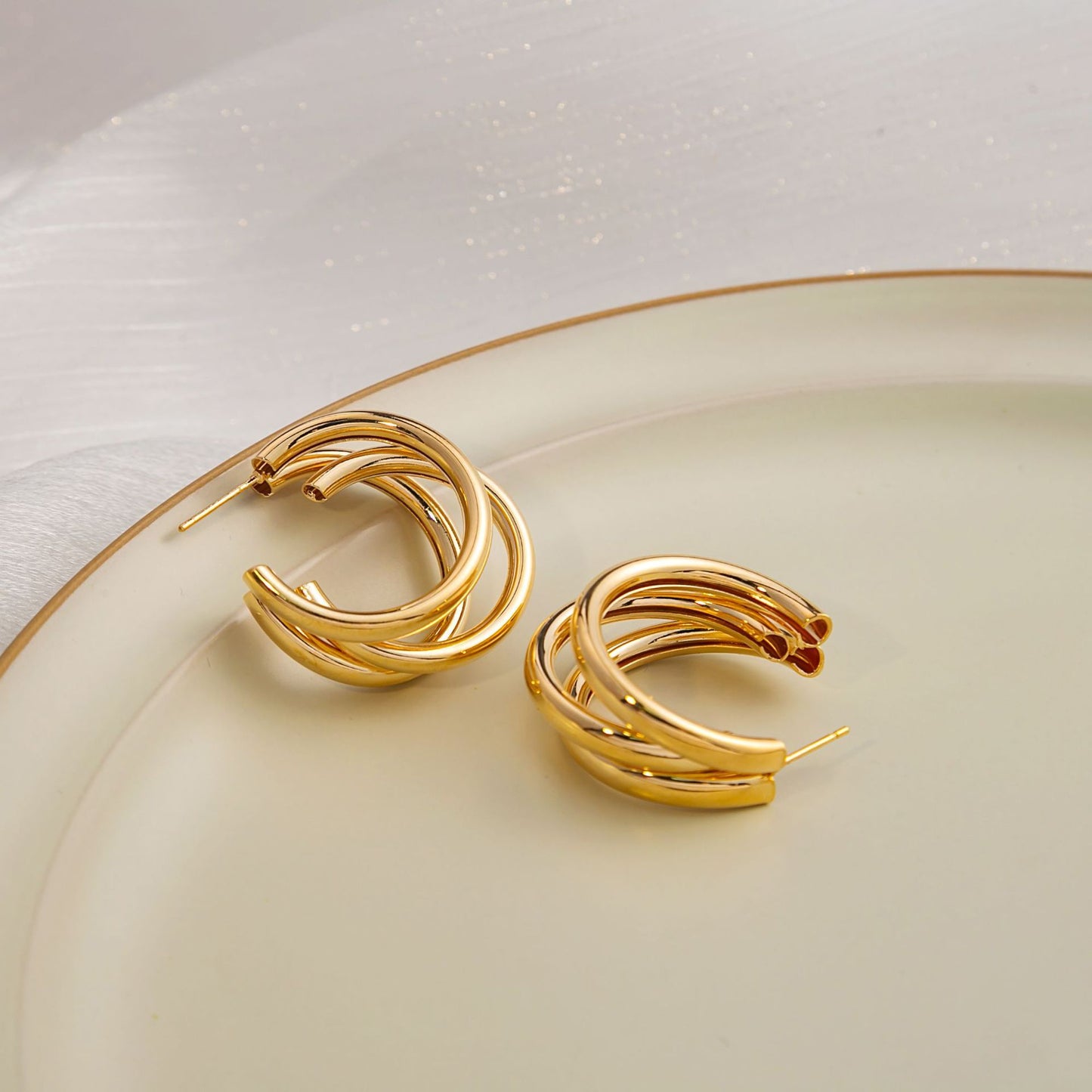 "GleamCore β Glazed Geometry Stud Set"