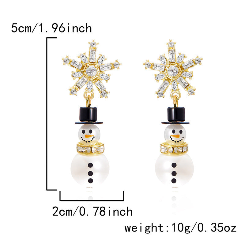 "Frosty Whimsy – Winter Wonderland Earrings"
