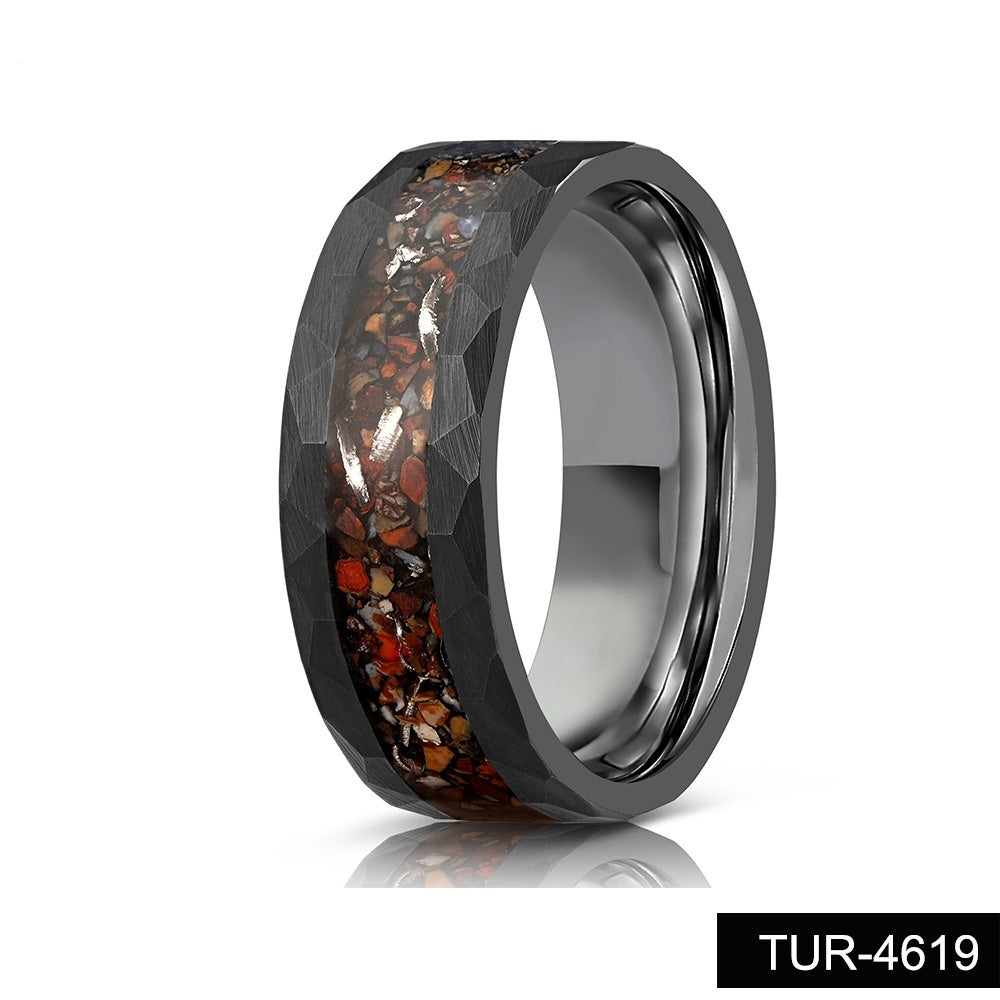 "Eterniq – Unisex Tungsten Statement Ring"