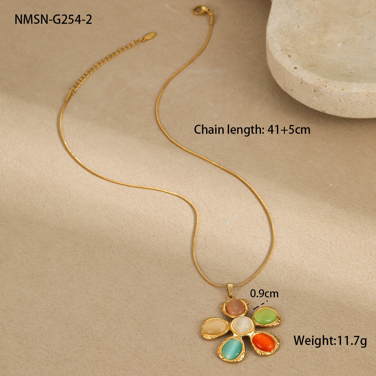 "Golden Bloom – Floral 18K Statement Set"