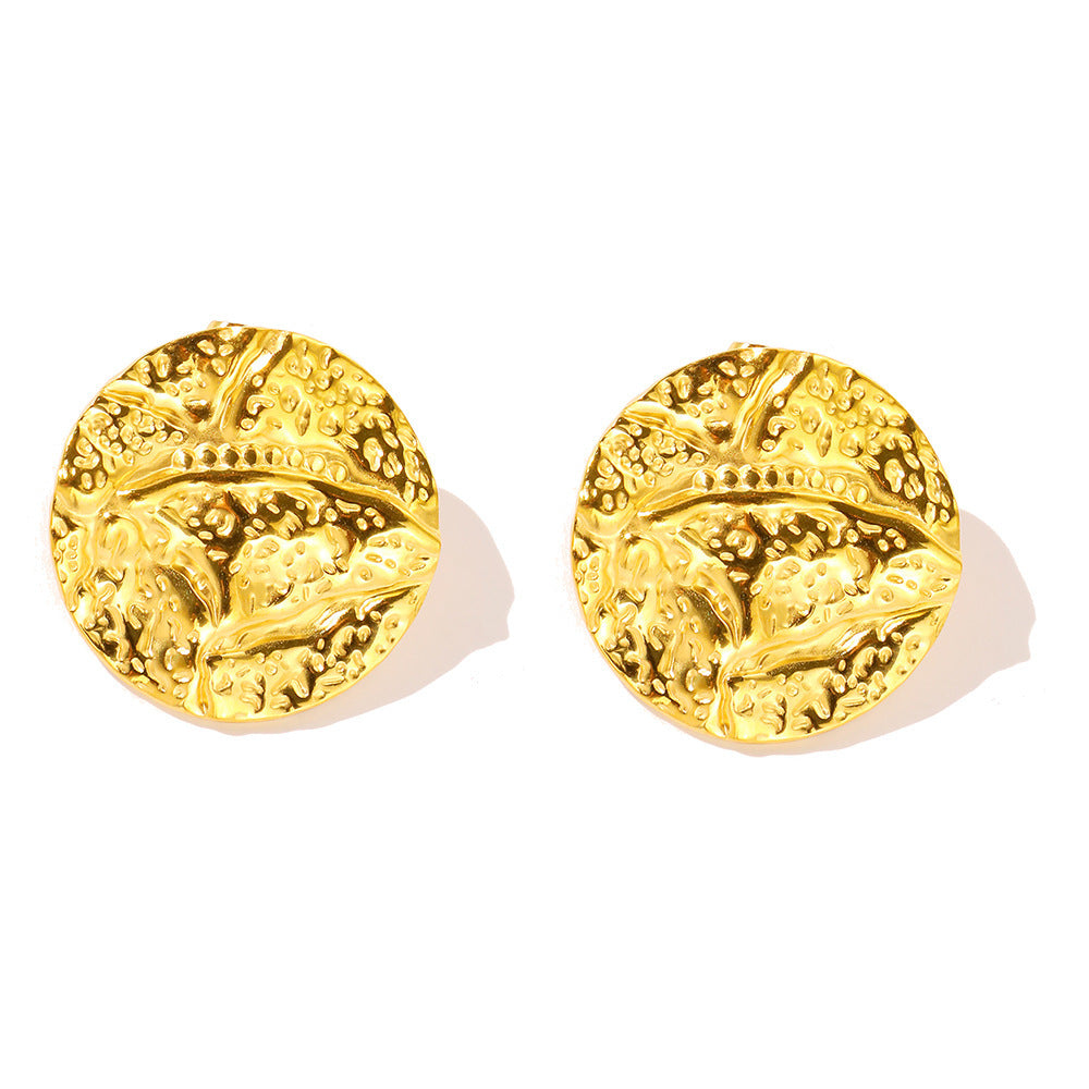 "FoldLine – Geometric Unisex Hoop Earrings"