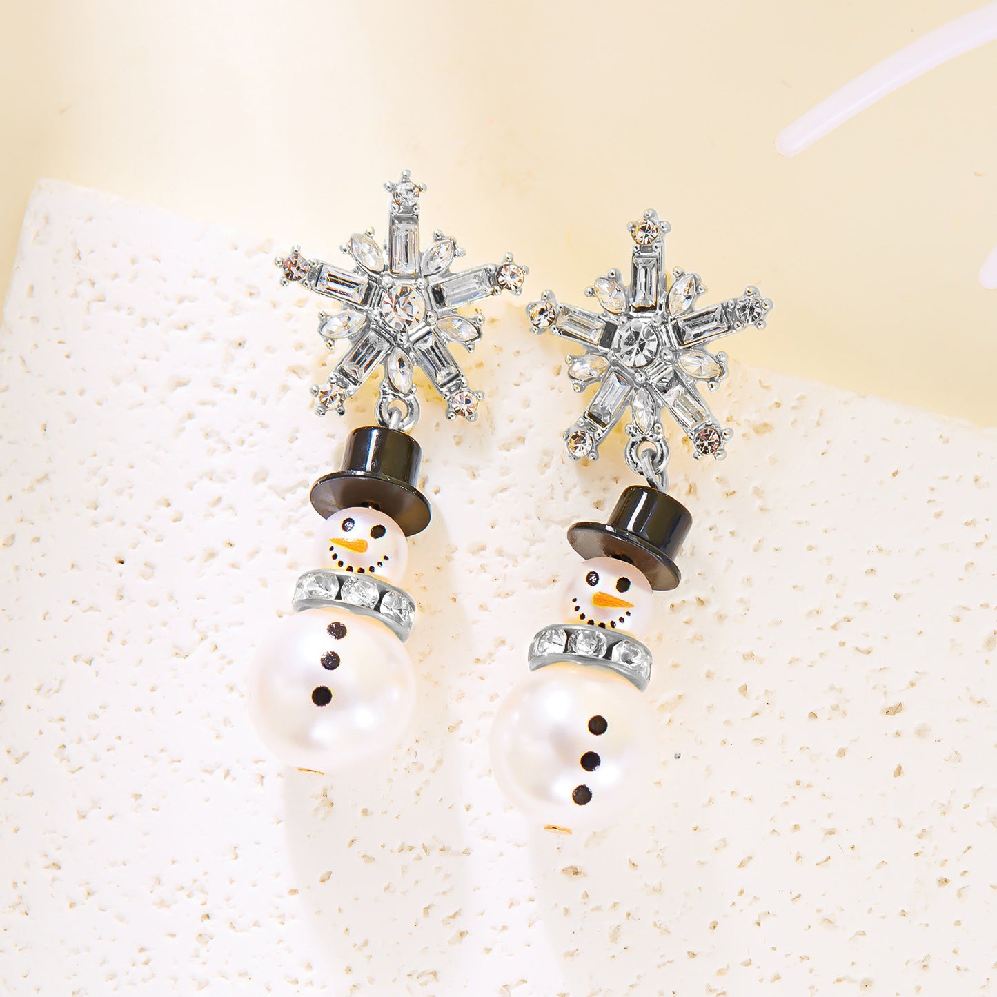 "Frosty Whimsy – Winter Wonderland Earrings"
