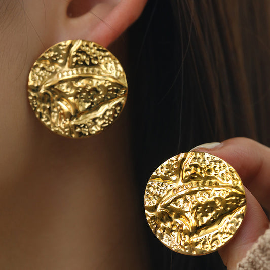 "FoldLine – Geometric Unisex Hoop Earrings"