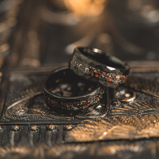 "Eterniq – Unisex Tungsten Statement Ring"