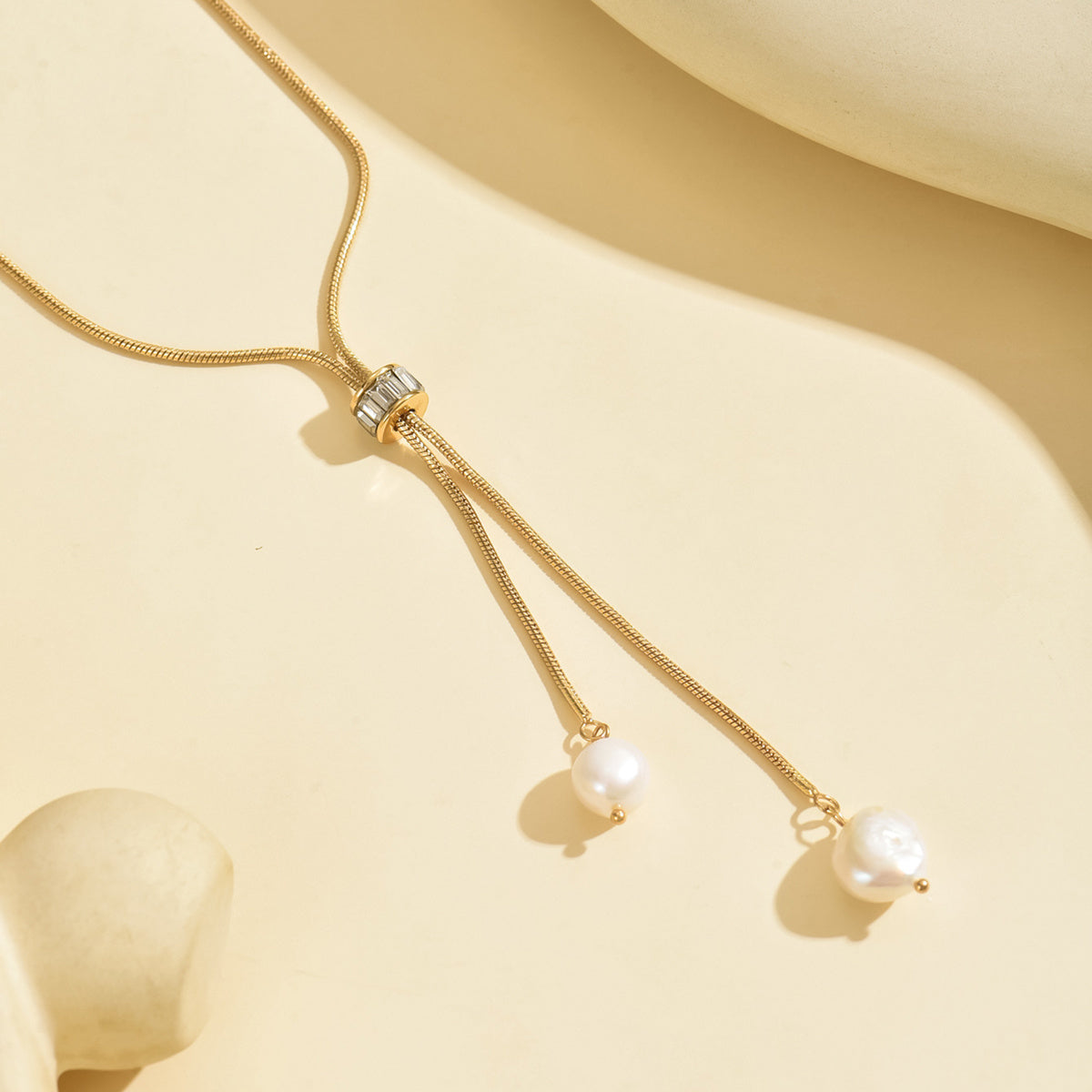 "Ocean Bound – Handmade Dual-Pendant Statement Necklace"